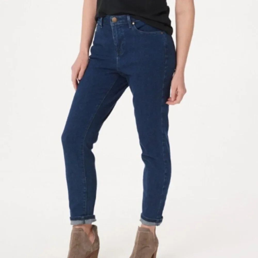 NWT Brooke Shields Timeless Petite Ankle Jeans- Indigo | Size 8P